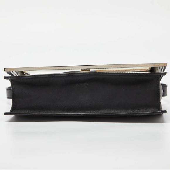 FENDI Multicolor Patent and Leather Metal FF Flap Bag - Picture 6 of 8